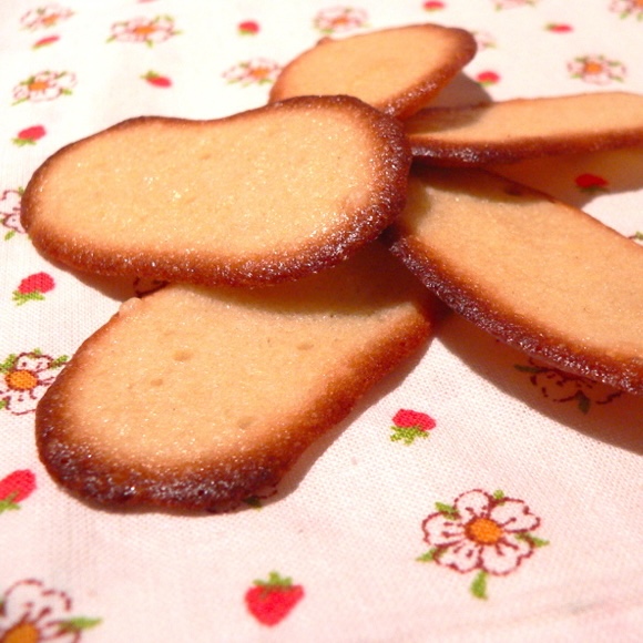 Cat’s Tongue Cookies (Langues de Chat)